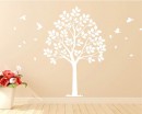 Linden Tree Wall Decal Vinyl Tree Wall Art Stickers